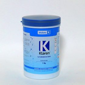 Klaren Tricloro Desinfectante - Cloro Para Alberas 1Kg